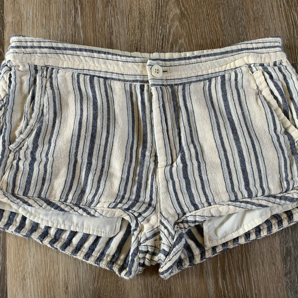 free people striped shorts NWOT
